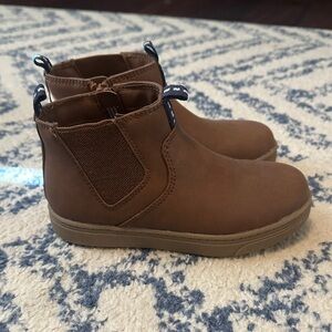 Brown Kids Cat & Jack Brown Ankle Boots
